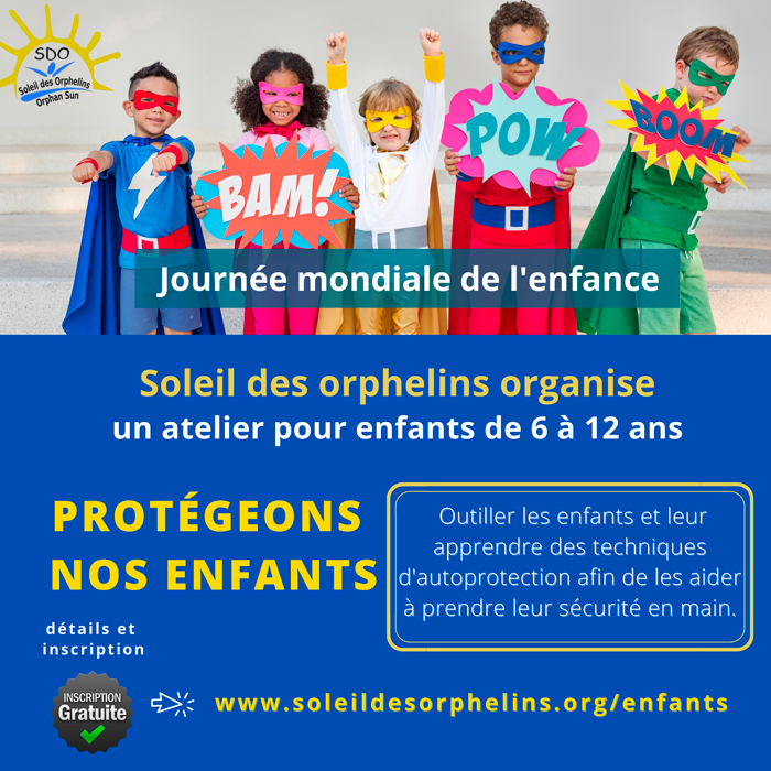 Atelier : Protégeons nos enfants